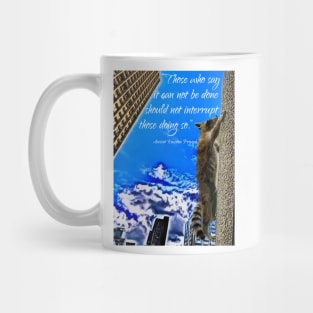 Ancient Raccoon Proverb Mug